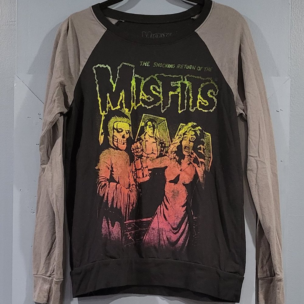 MISFITS The Shocking Return of the Misfits Long Sleeve T-shirt Size L